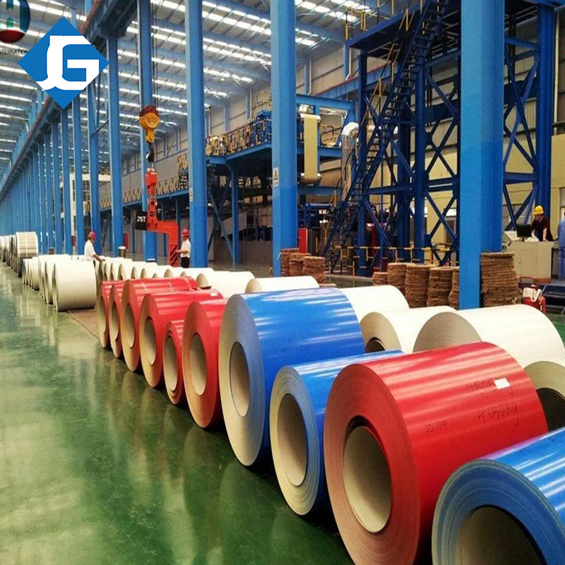 Color-coated steel coils