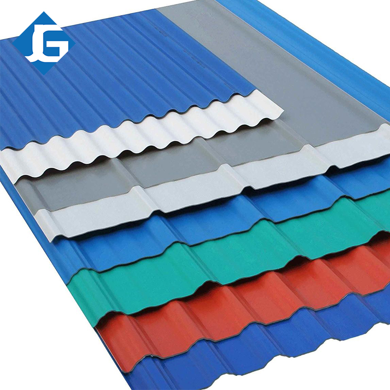 Color corrugated roofing sheet