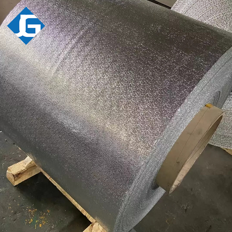 Embossed aluminum coil