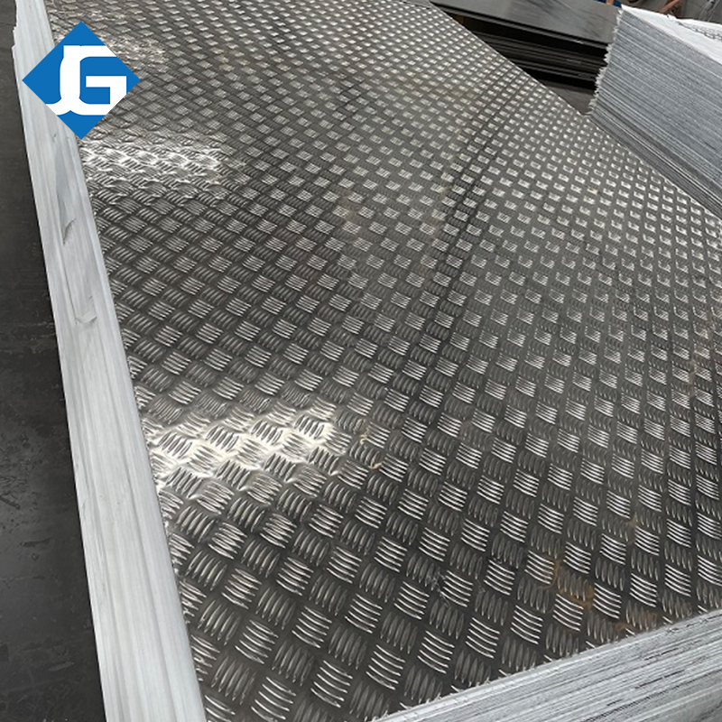 Embossed aluminum coil