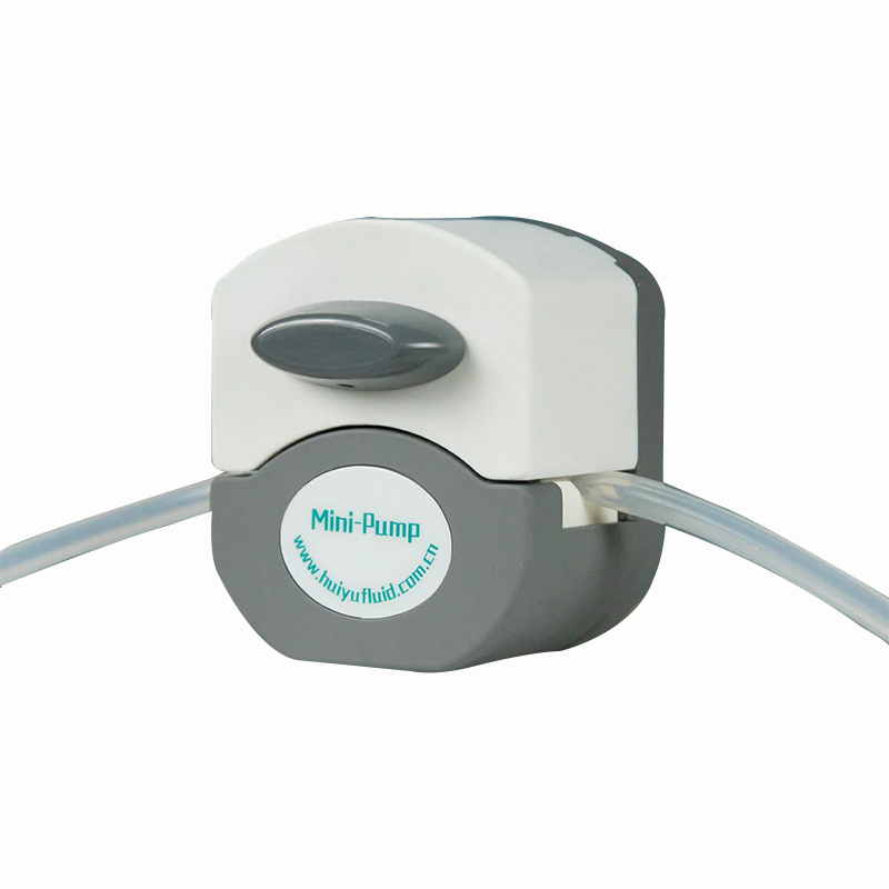 Mini peristaltic pump head
