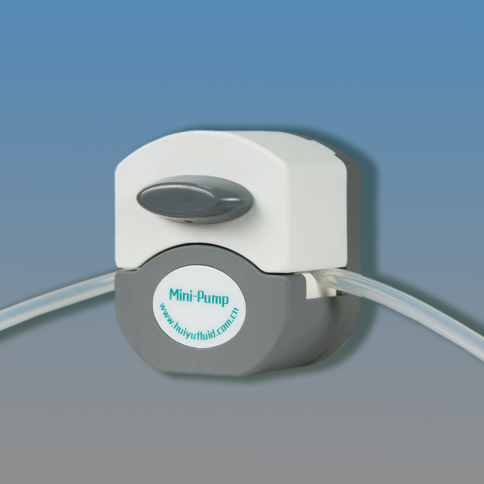 Mini peristaltic pump head