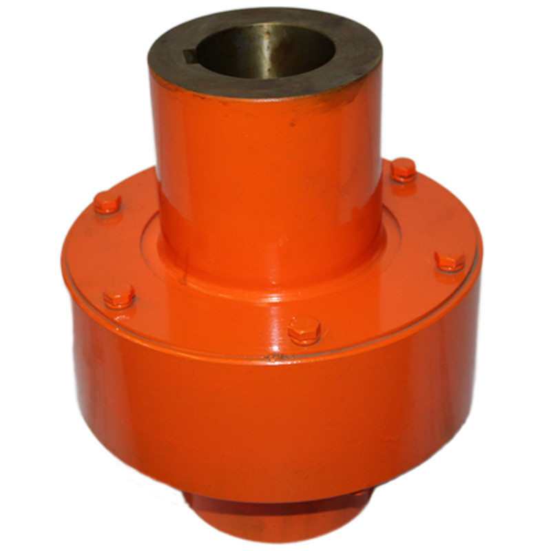 Elastic pin coupling for cushioning and vibration absorption
