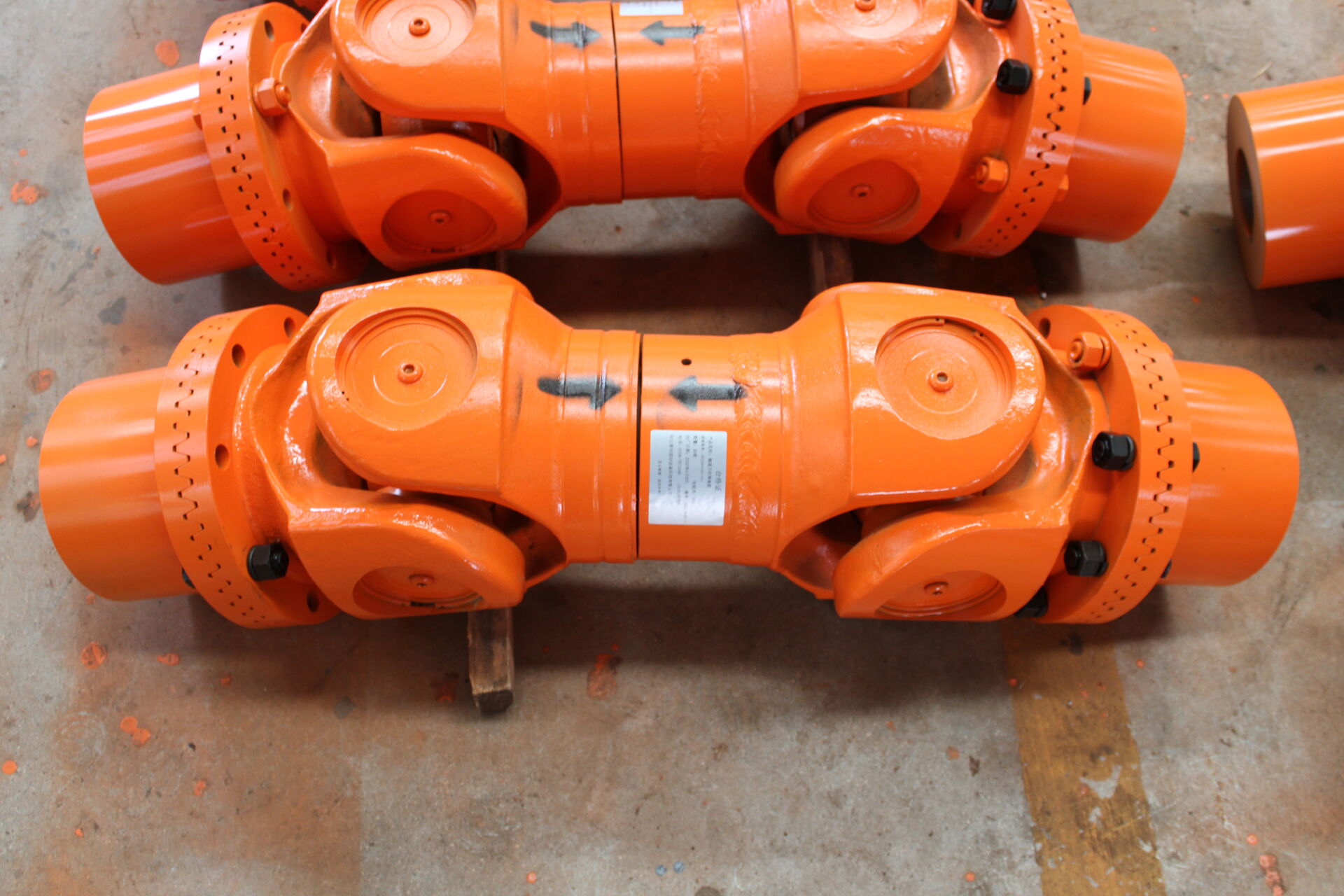 Common occasions for cross universal drive shaft SWC