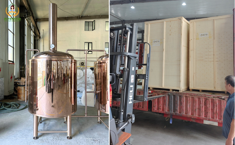 Rose Gold Decoration Tanks En Route to Germany!