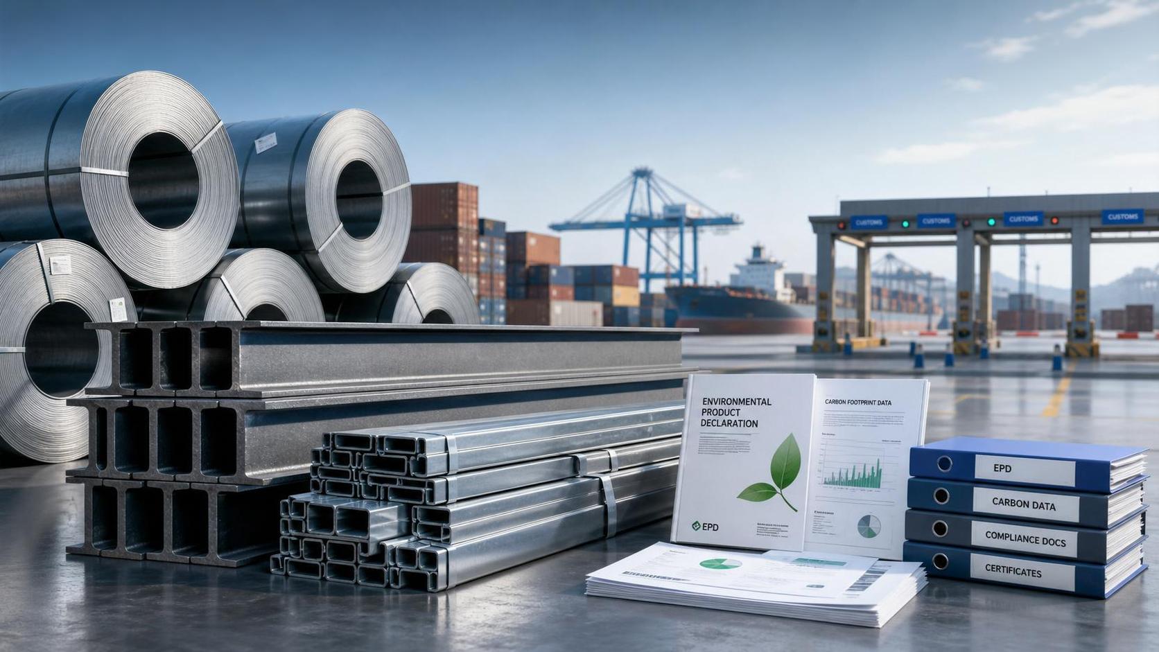 EU Tightens Steel Import Rules With Carbon Declarations