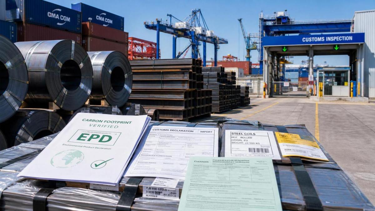 EU Tightens Steel Import Rules With Carbon Declarations