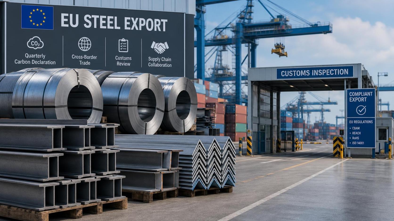 EU CBAM Reporting Becomes Mandatory for Steel Exports