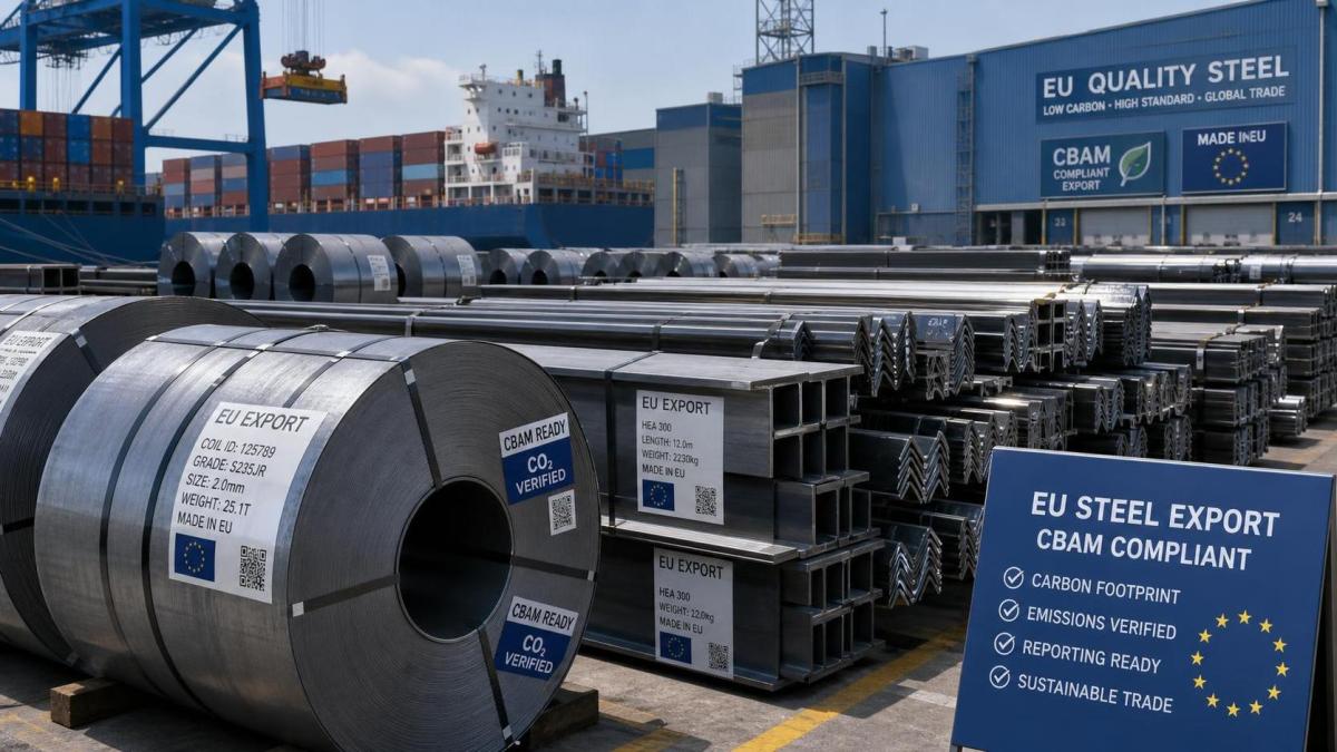 EU CBAM Reporting Becomes Mandatory for Steel Exports