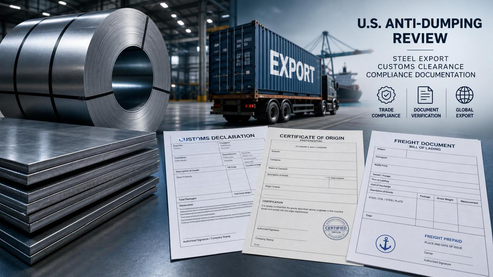 US Starts AD Review of Chinese Hot-Rolled Coil