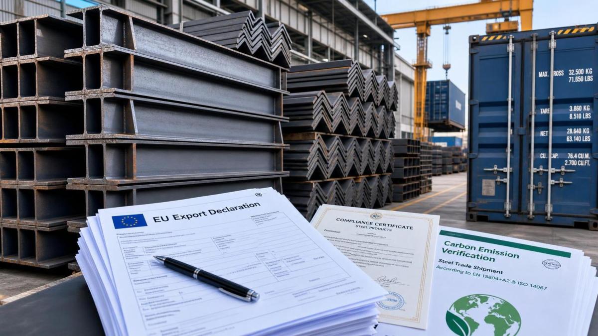 EU CBAM Filing Starts for Steel Profile Exports EU CBAM Filing Starts for Steel Profile Exports
