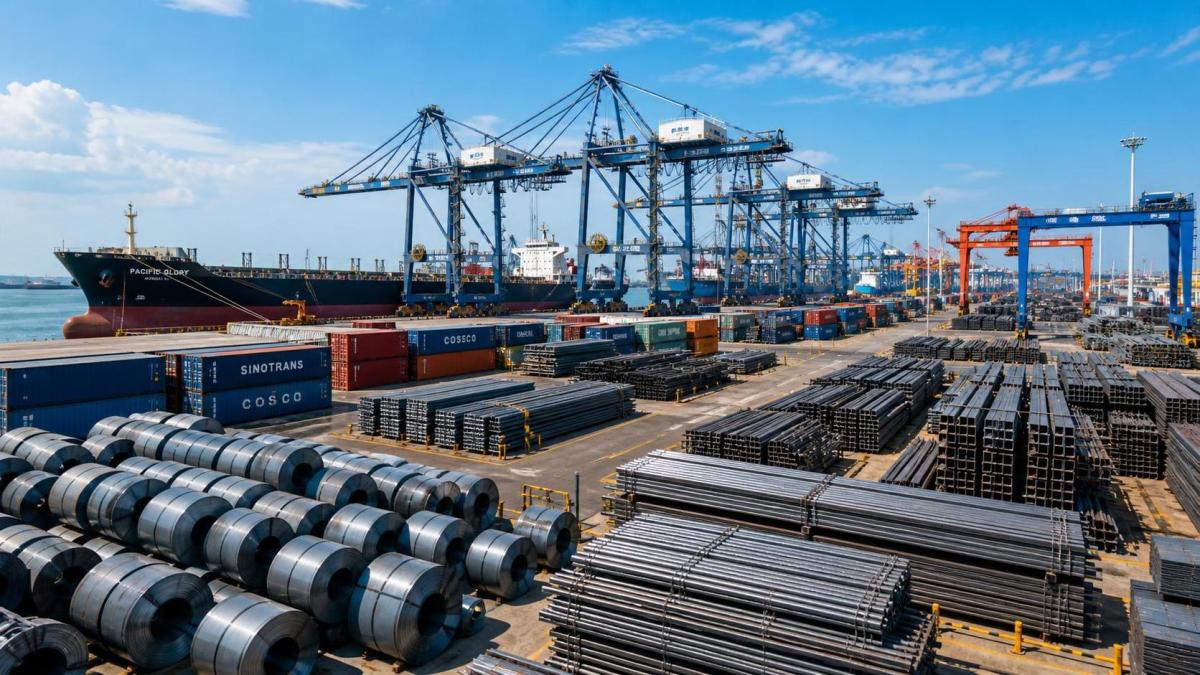 China Steel Exports Stay Above 10 Million Tons in August China Steel Exports Stay Above 10 Million Tons in August