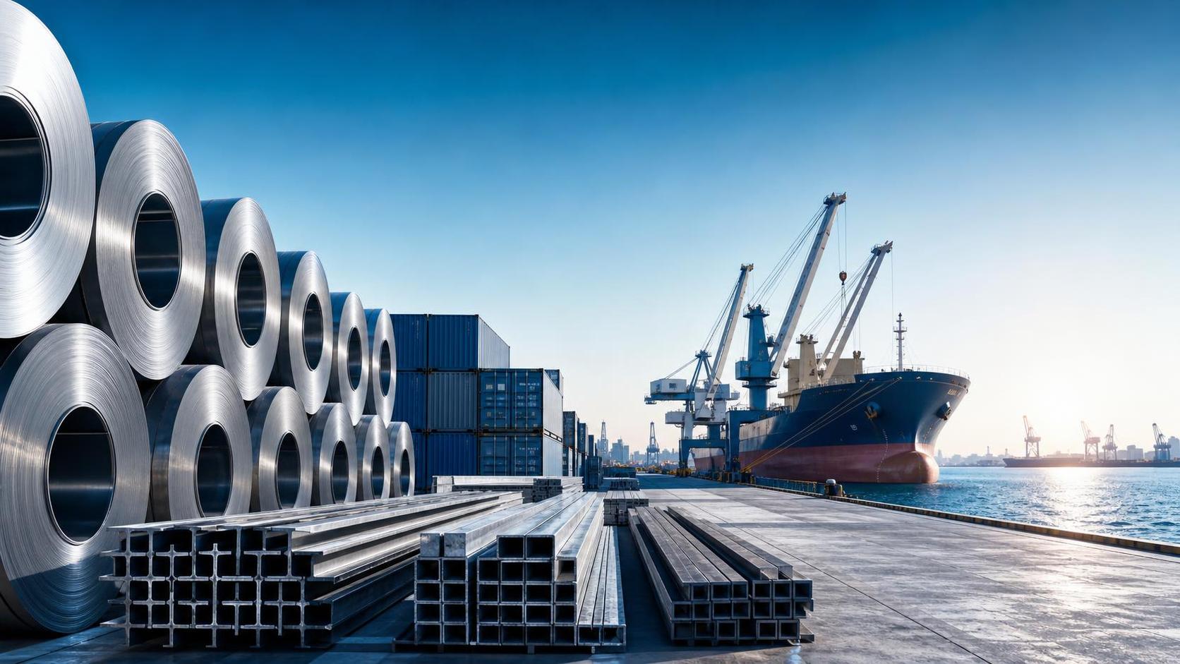 China Steel Exports Stay Above 10 Million Tons in August China Steel Exports Stay Above 10 Million Tons in August