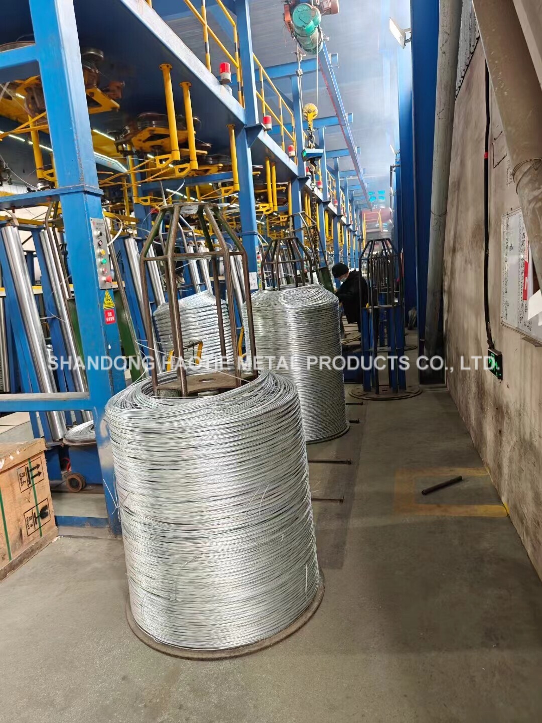 Galvanized steel wire