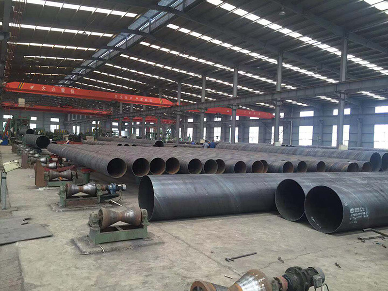 Wholesale Q235B SSAW Sawh Spiral Welded Pipe Galvanized Metal Steel Tube