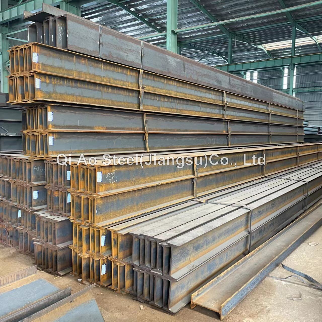 Building Material Hot Rolled I Beam Universal Carbon Steel Profile Customized 
