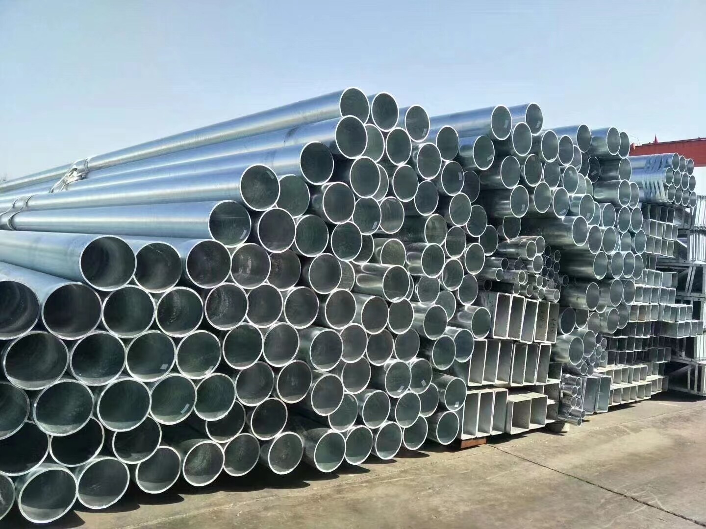 Wholesale Manufacturer Steel Iron Pre Hot DIP Galvanized Pipe for Greenhouse