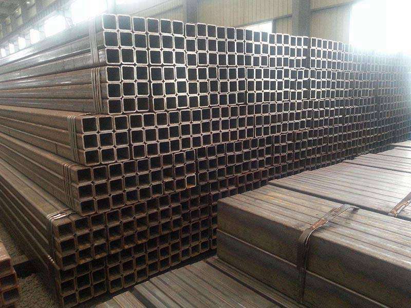 Rectangular Metal Iron Square Pipe Tube / Square Galvanized Welded Steel Pipe Metal