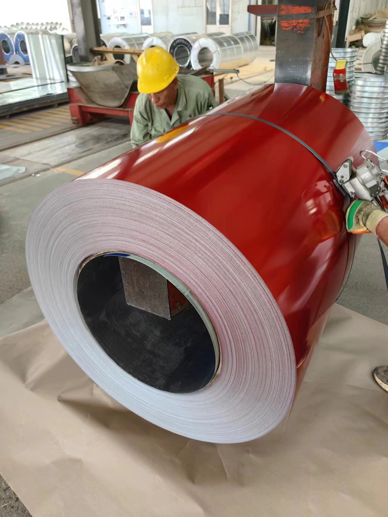 Color Coated Steel Coil / Pre-Painted Galvanized Color Coated Steel Coil / Color PPGI PPGL