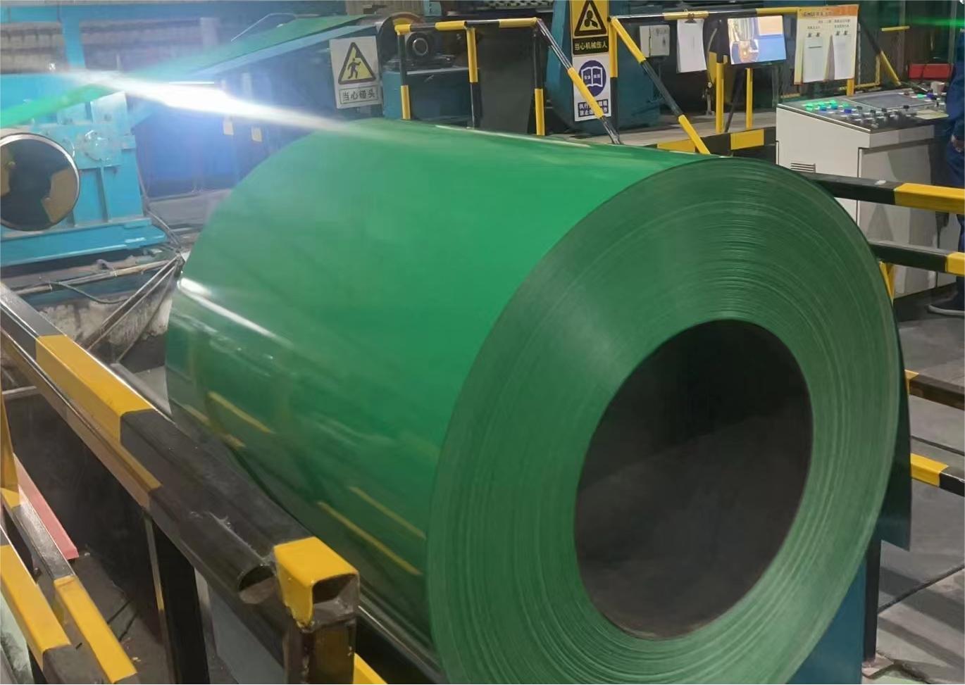 Pre Painted PPGI Steel Corrugated Metal Prepainted Galvanized Coil Custom Sizes PPGI Steel Coil