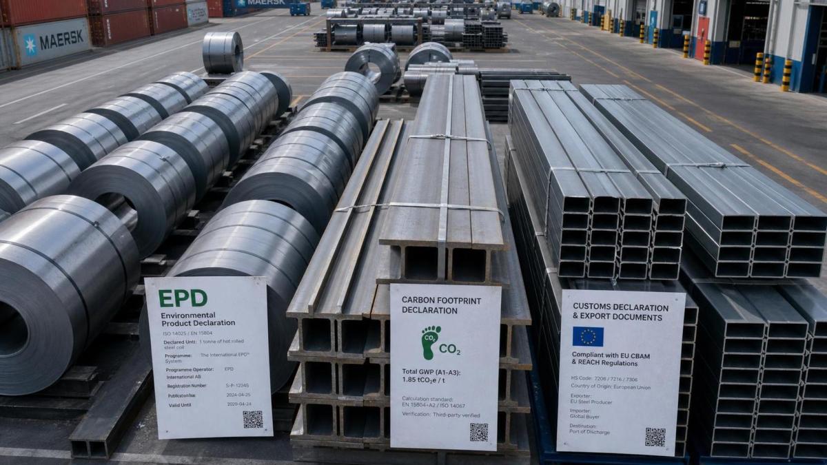 EU Enforces Steel Carbon Footprint Declarations from July 9 EU Enforces Steel Carbon Footprint Declarations from July 9