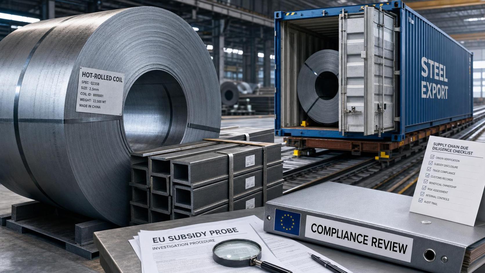 EU Opens Subsidy Probe Into Chinese Hot-Rolled Coil EU Opens Subsidy Probe Into Chinese Hot-Rolled Coil