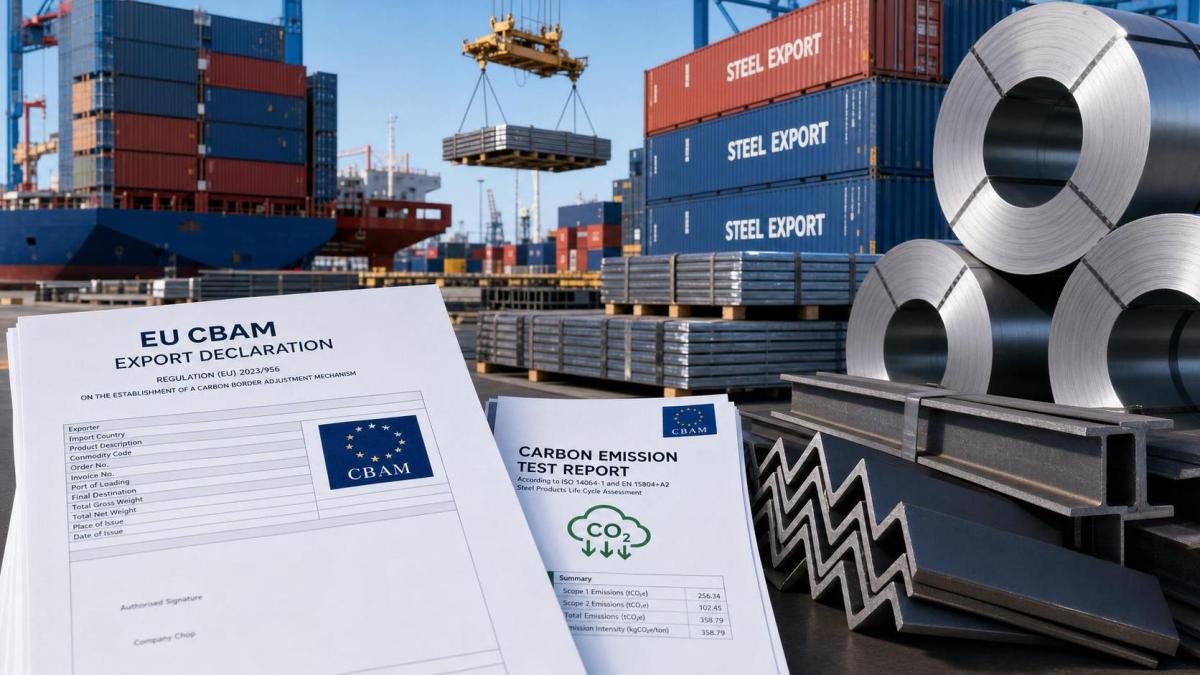 EU Starts Mandatory CBAM Reporting for Steel Exports EU Starts Mandatory CBAM Reporting for Steel Exports