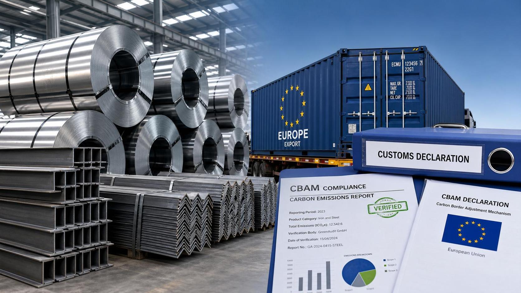 EU Starts Mandatory CBAM Reporting for Steel Exports EU Starts Mandatory CBAM Reporting for Steel Exports