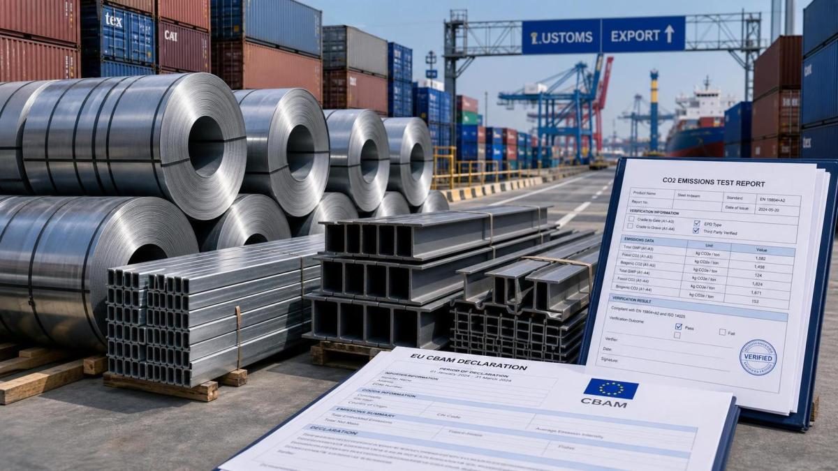 EU Starts CBAM Reporting Phase for Steel Imports EU Starts CBAM Reporting Phase for Steel Imports
