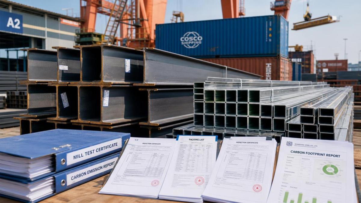 EU Sets CBAM Pre-Declaration for Steel Sections EU Sets CBAM Pre-Declaration for Steel Sections