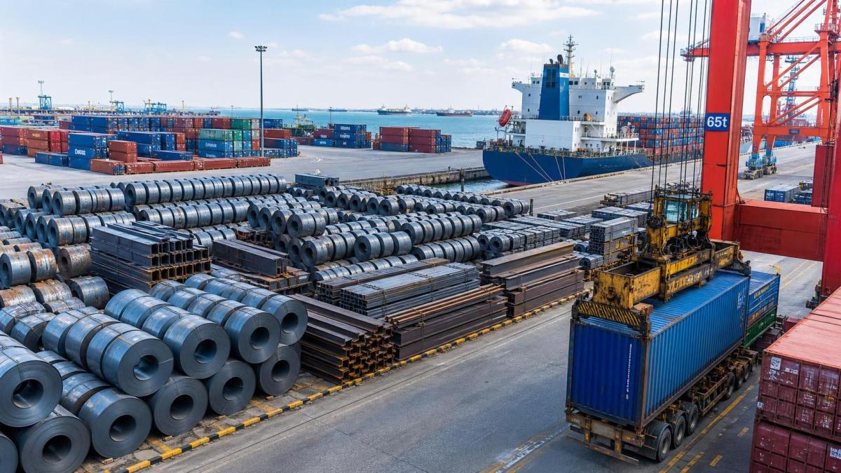 China Steel Exports Stay Above 10 Million Tons in July China Steel Exports Stay Above 10 Million Tons in July
