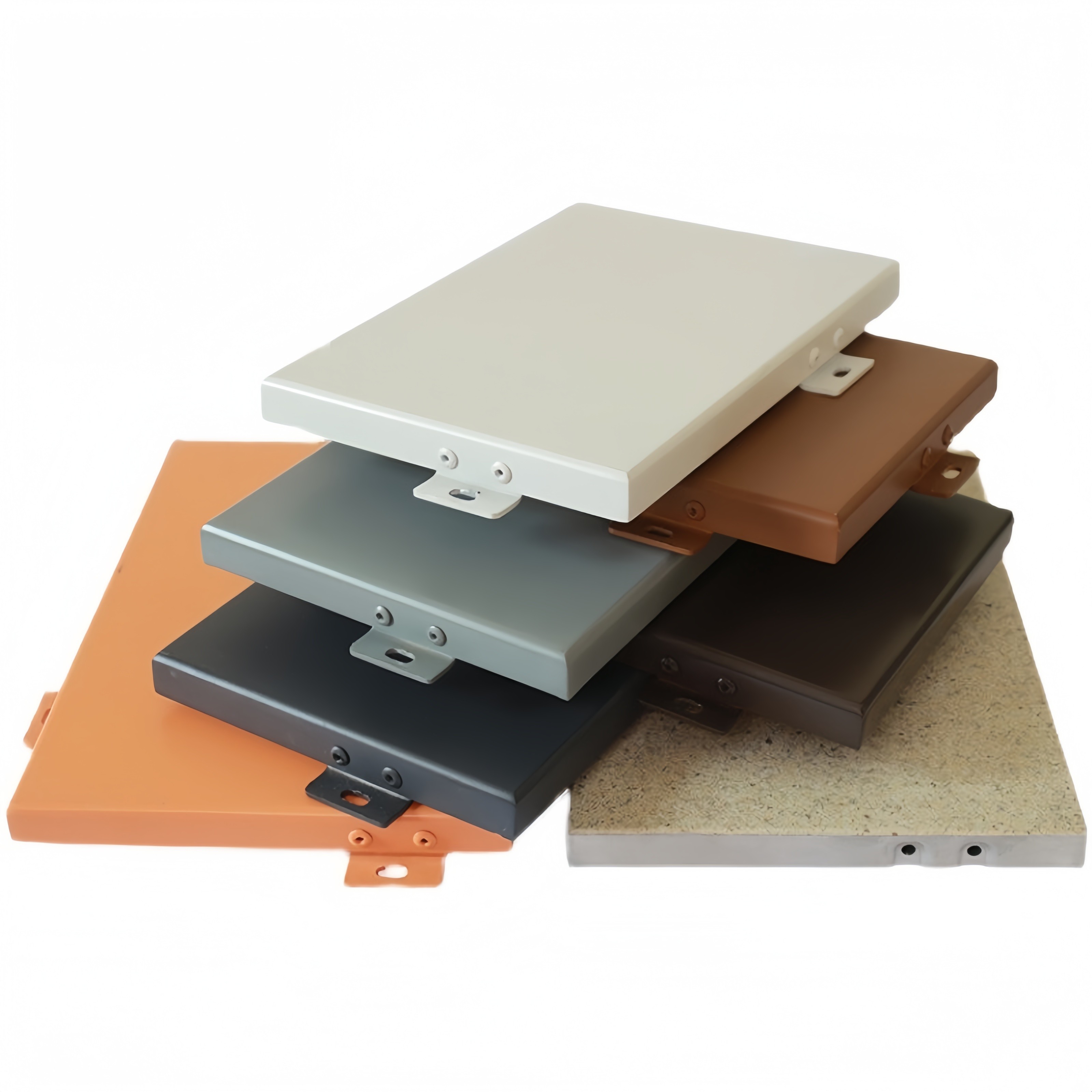 Decorative aluminum curtain wall