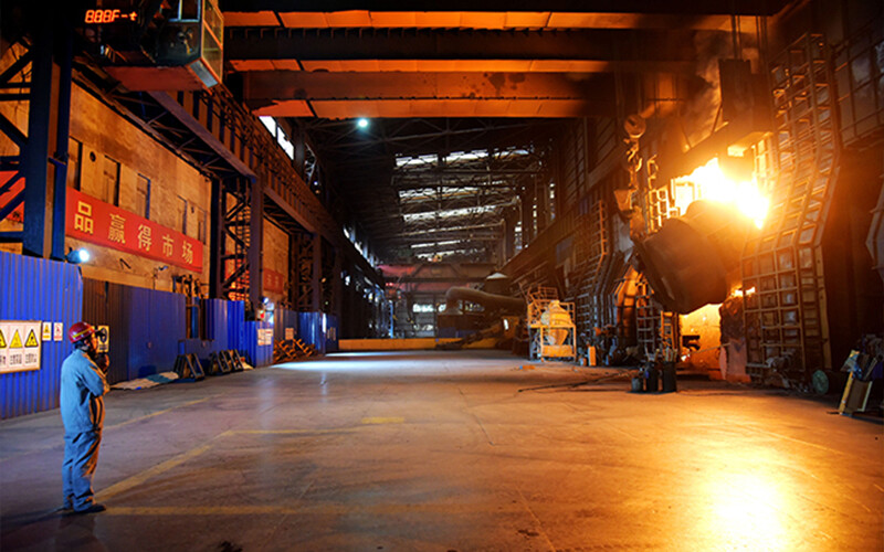 This 100-ton converter was retired gloriously