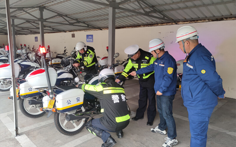 During the Spring Festival, the work of ensuring the stability of public security and traffic in the factory area was fully launched