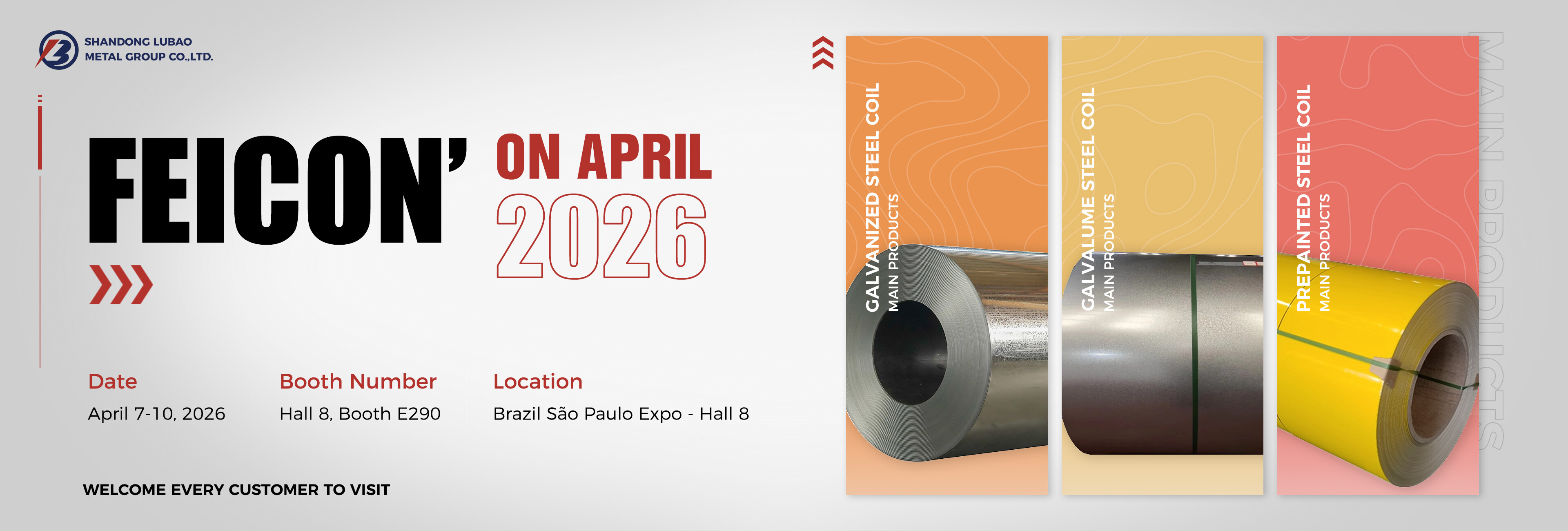 Across the Ocean to South America! Shandong Lubao Metal Group Concludes FEICON 2026 in Brazil with Great Triumph