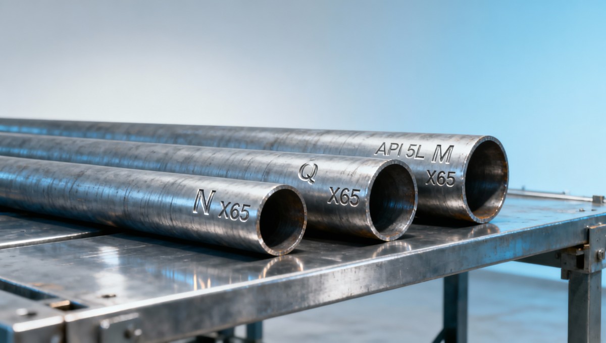 API 5L pipe heat treatment markings: What ‘N’, ‘Q’, and ‘M’ really mean for field bending