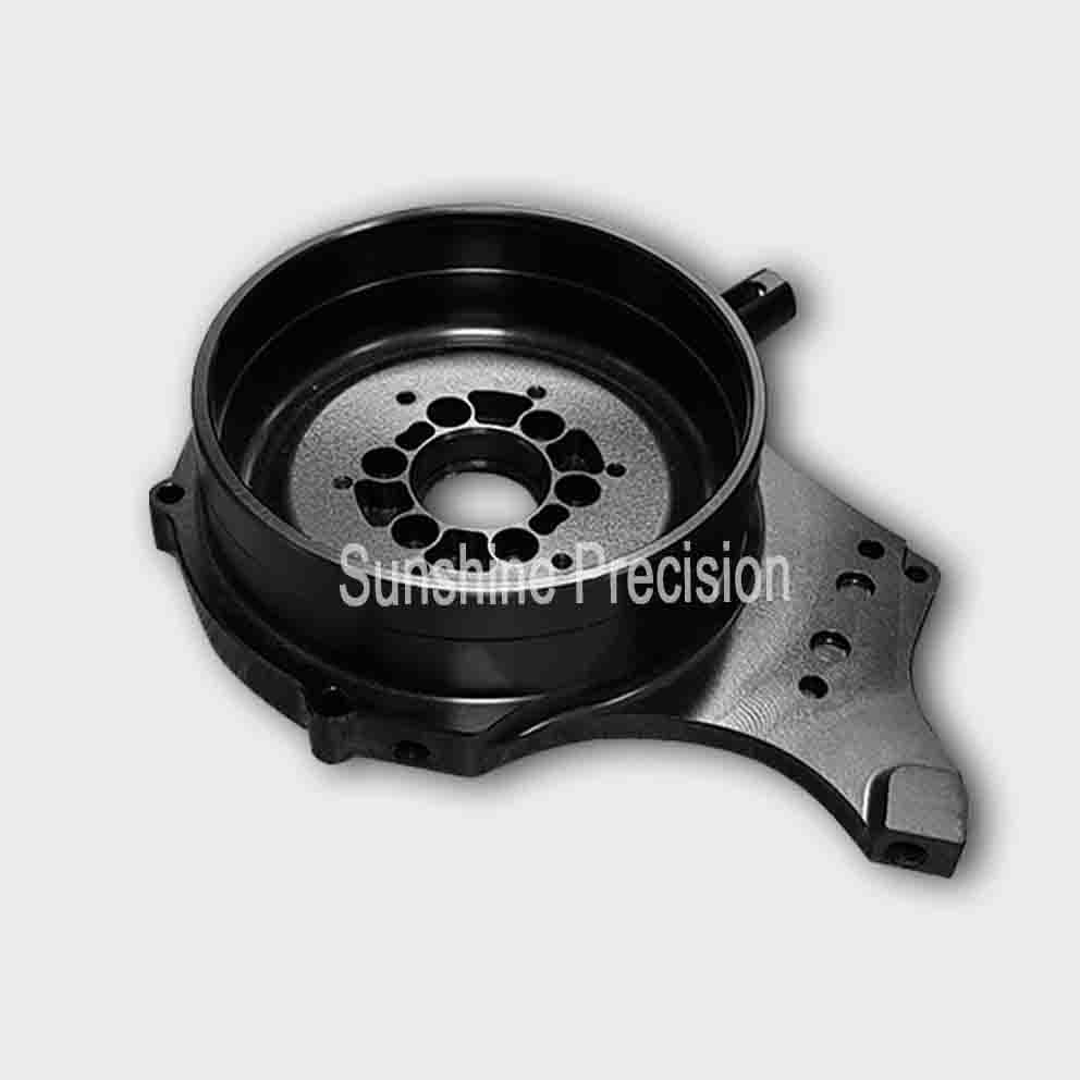 Anodized aluminium machining parts