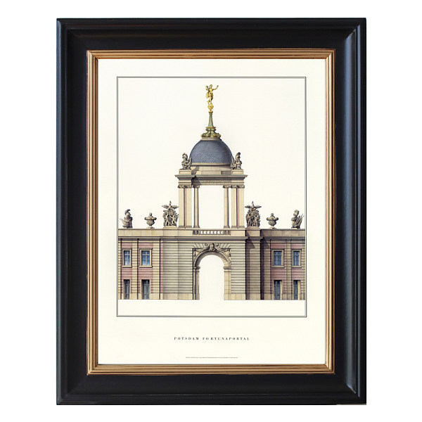Frame with old picture