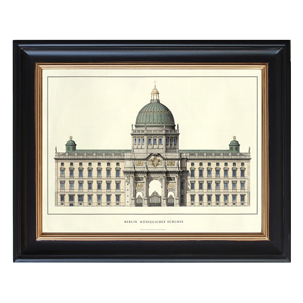 Frame with old picture