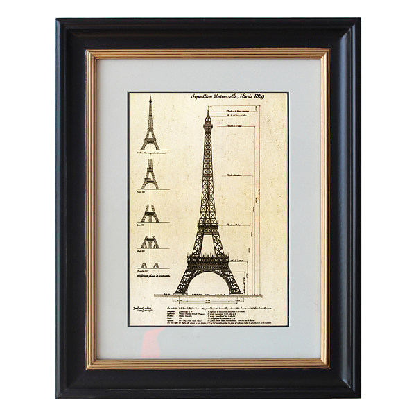 Frame with old picture