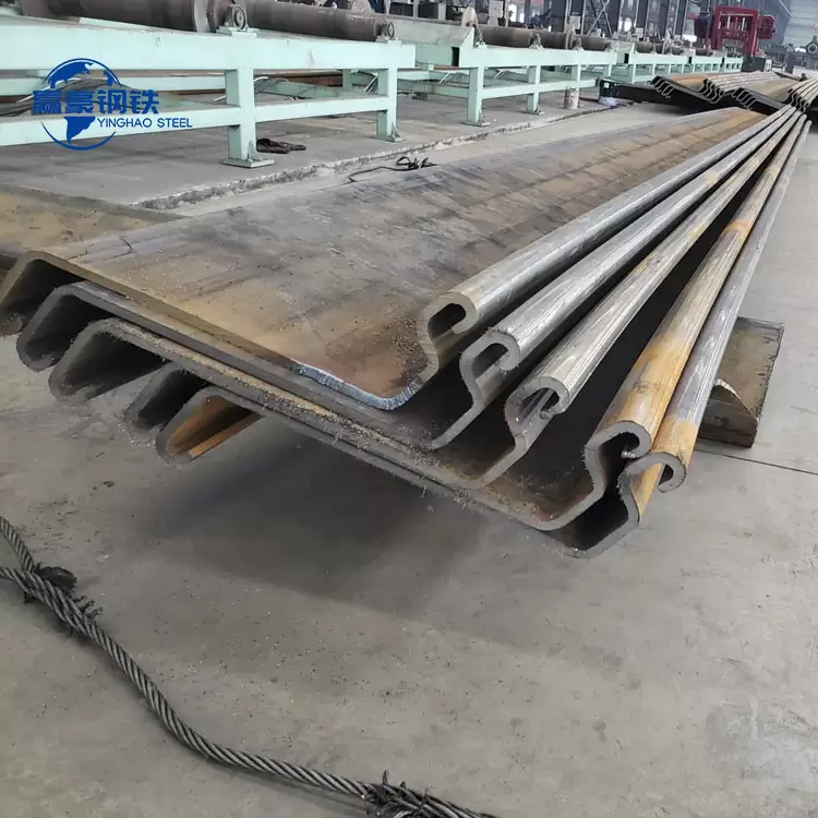 Z-shaped  steel sheet pile