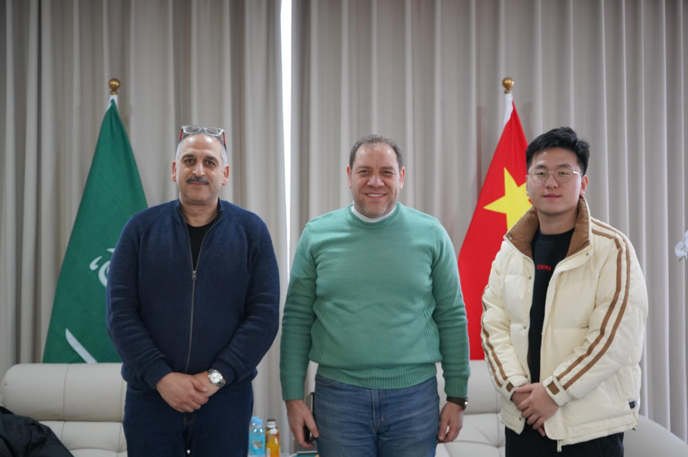 A Saudi customer successfully ordered 20 tons of color-coated coils.