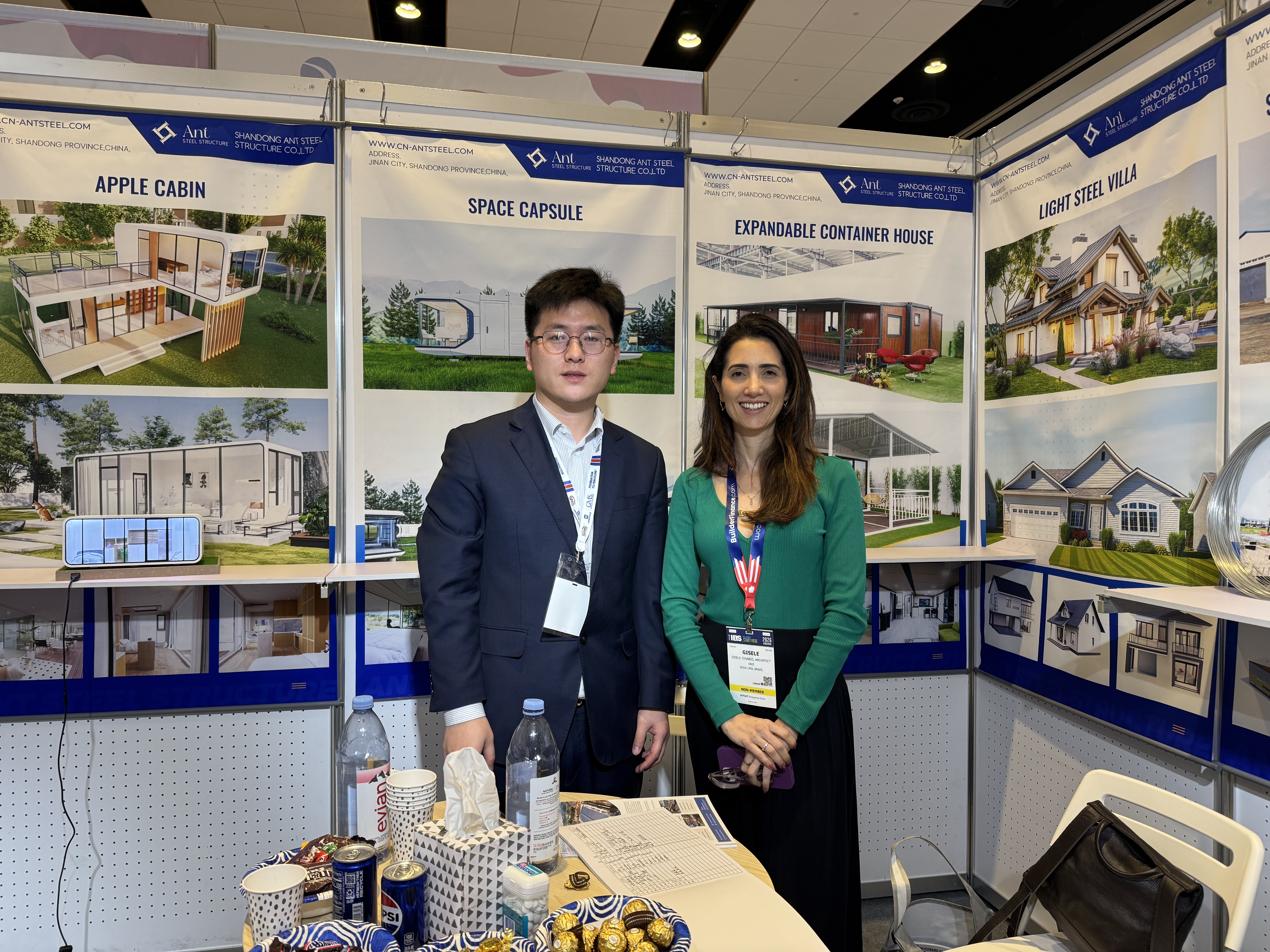 Ant Steel Structure Shines at NAHB International Builders' Show (IBS) 2026, Showcasing Innovative Steel Living Solutions