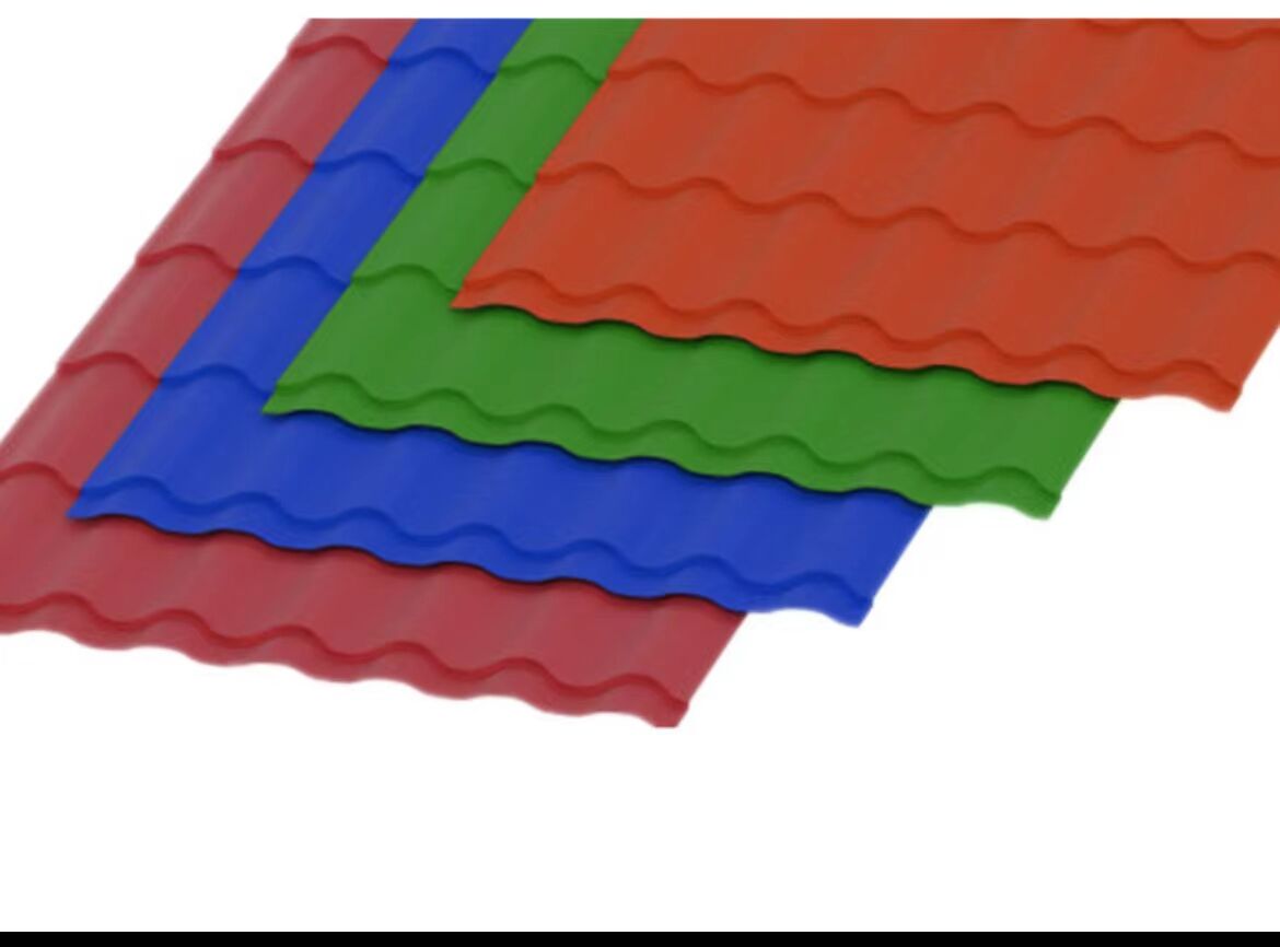 0.8mm jis ss304 prepainted corrugated gi colorroofing sheets colorful stone coated