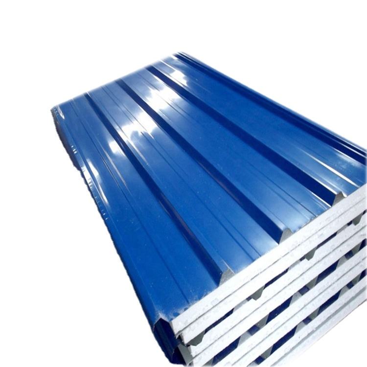 Ral 1050 3003 6061 0.16mm Thick PPGI Steel Corrugated Metal Roofing Sheet
