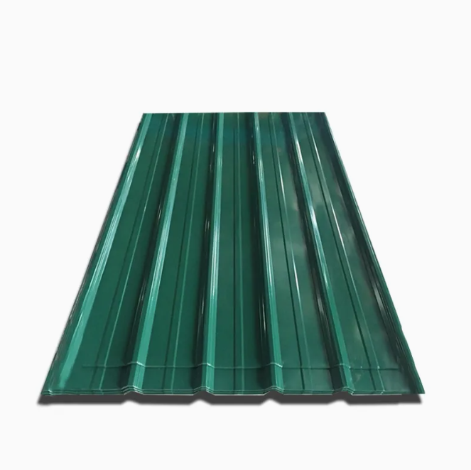 Dx51d Ral3005 Zinc Color Coated Prepainted Corrugated Steel Roofing Sheet