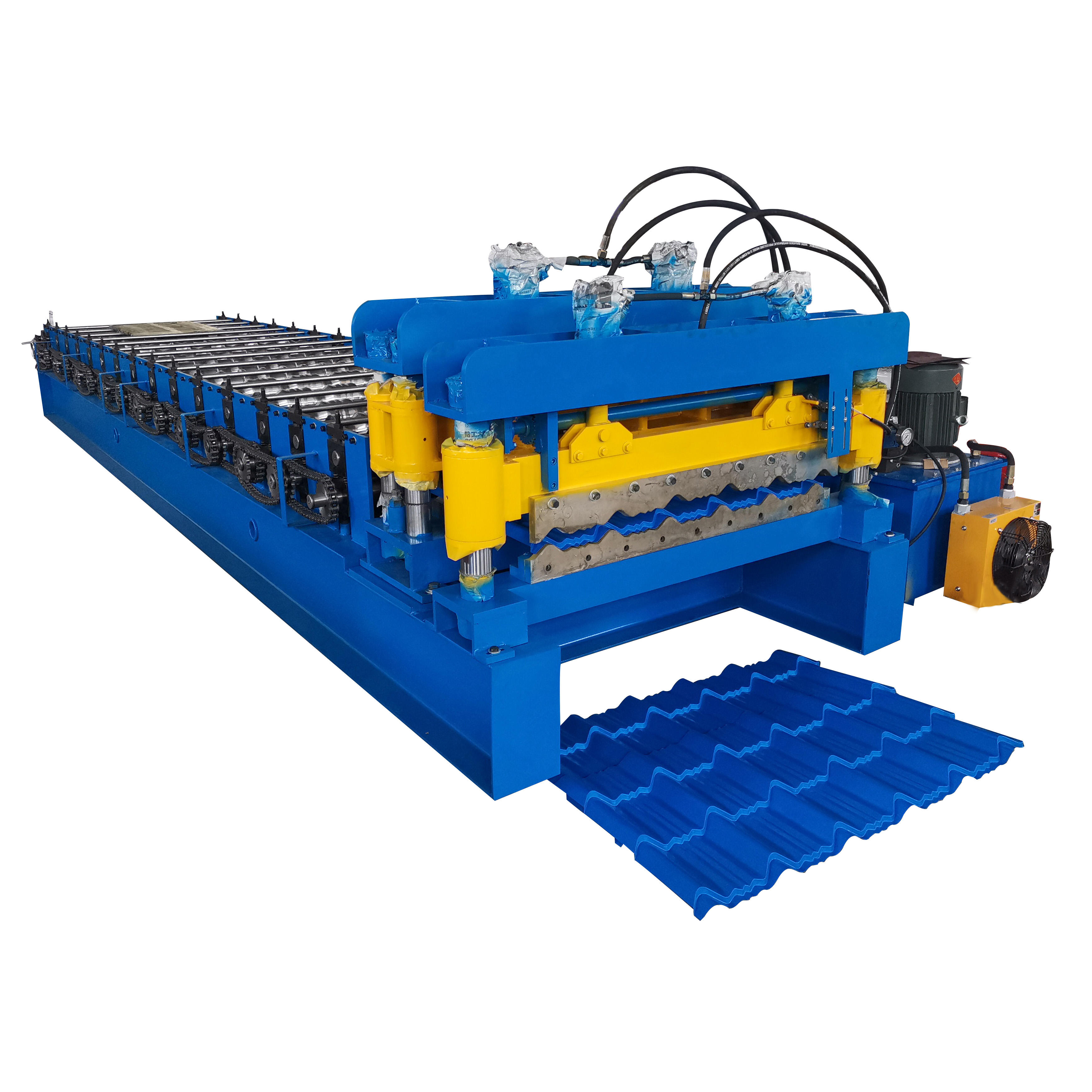Fully Automatic Arc Roofing Tile Press Machine