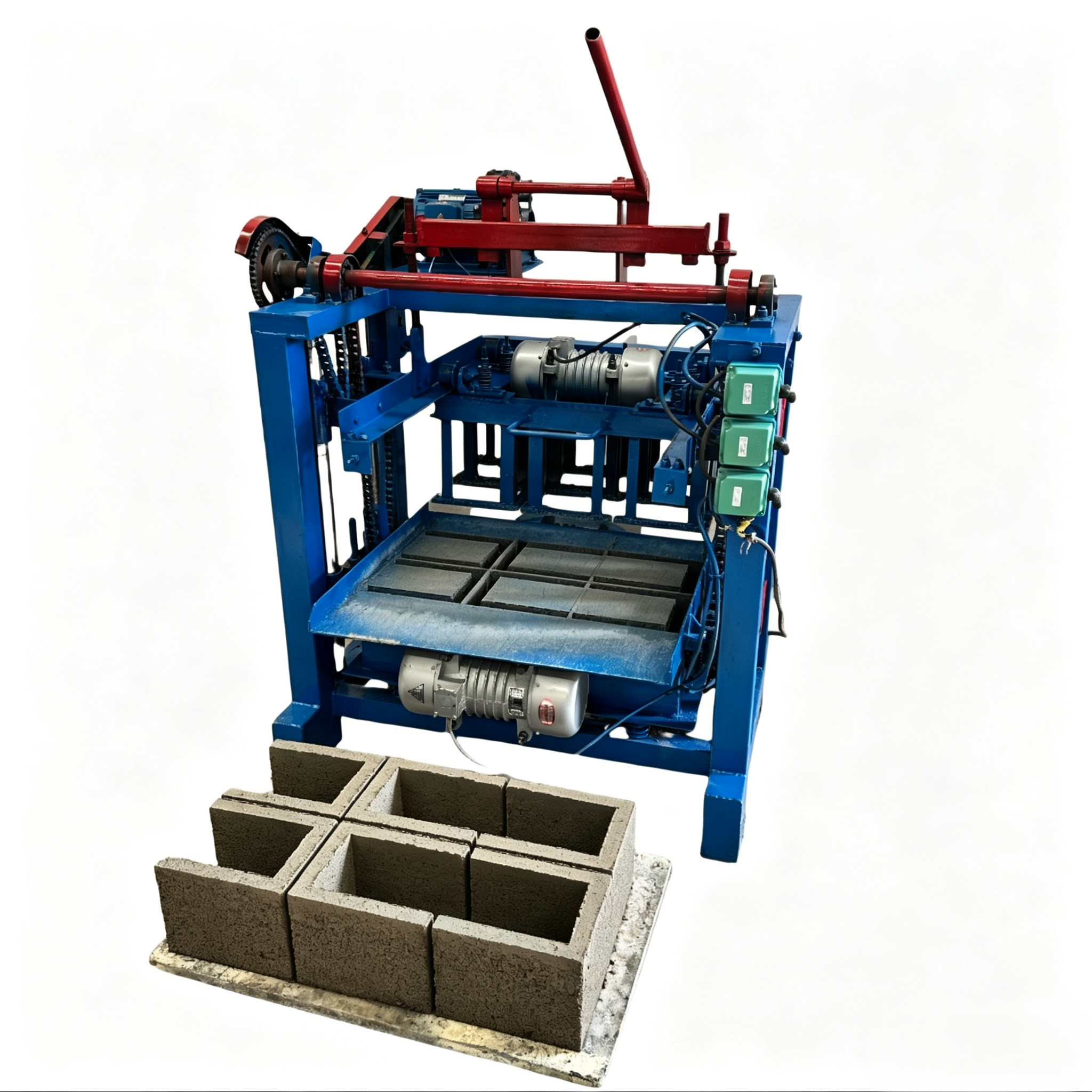 Factory Direct Sale Construction Waste Brick Making Machine Interlocking Block Making Machine for Landscaping Projects