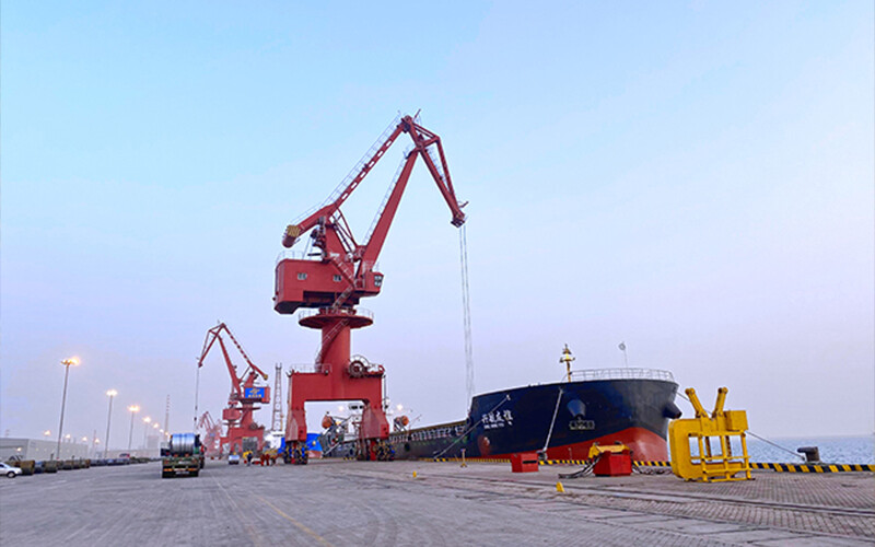 Our company's just-in-time delivery improves logistics efficiency