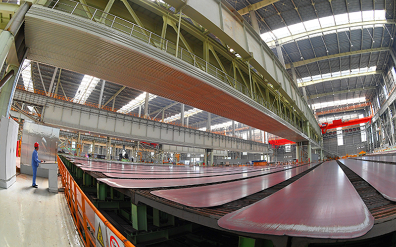 Duplex stainless steel production and sales increased against the trend